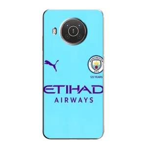 Силиконовые Чехлы принт Футбол на Nokia X20 (Man City)