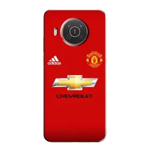 Силиконовые Чехлы принт Футбол на Nokia X20 (Man United)