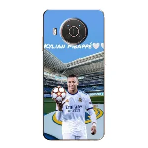Чехол (TPU) с Футболистом на Nokia X20 (Mbappe Real)