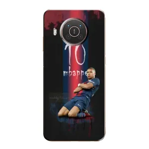Чехол (TPU) с Футболистом на Nokia X20 (MBAPPE 10)