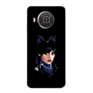 Чехлы с принтом Уэнсдей на Nokia X20 (Милая Уэнсдей)