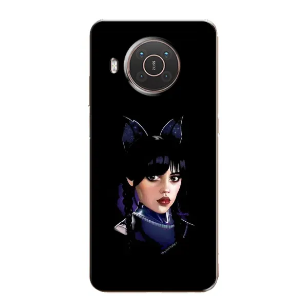 Чехол с рисунком «Милая Уэнсдей» для Nokia X20 Чехол с рисунком «Милая Уэнсдей» для Nokia X20