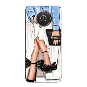 Силиконовый Чехол на Nokia X20 с картинкой Стильных Девушек (Мода)