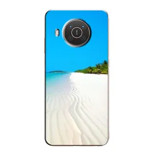 Летний Чехол на Nokia X20 (Море песок)