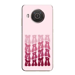 Чехлы на день мамы для Нокиа X20 (Надпись мама)