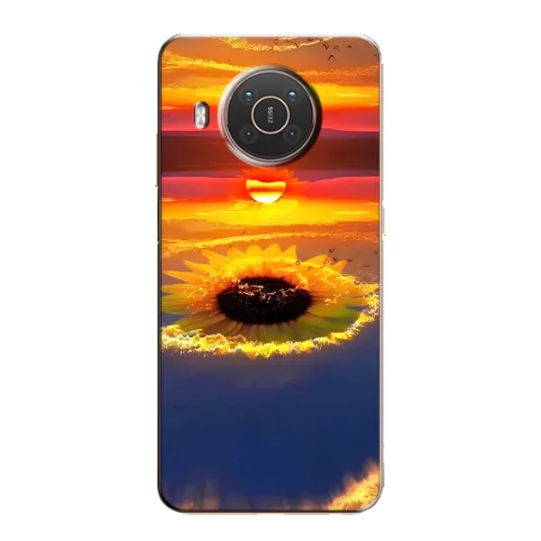 Чехол с рисунком «Небо подсолнух» для Nokia X20 Чехол с рисунком «Небо подсолнух» для Nokia X20