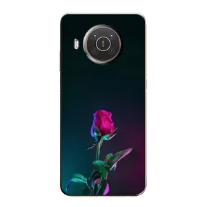 Чехлы с принтом Розочки для Nokia X20 (Ночная роза)