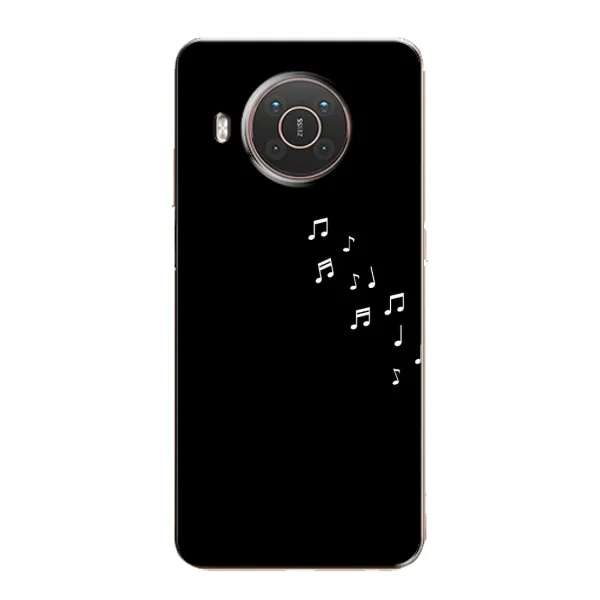 Чехол с рисунком «Ноты» для Nokia X20 Чехол с рисунком «Ноты» для Nokia X20