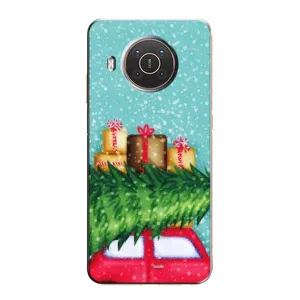 Чехол Новогодняя Елка на Nokia X20 (Новогодние подарки)