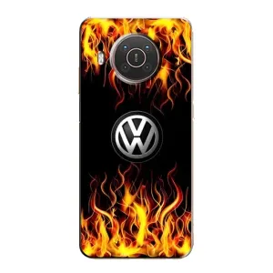 Чохол "Фольксваген" для Nokia X20 (Вогняний Лого)