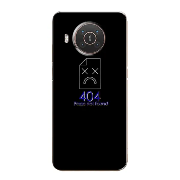Чехол с рисунком «Ошибка 404» для Nokia X20