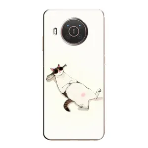 Чехол на тематику: Коты для Nokia X20 (Отдых)