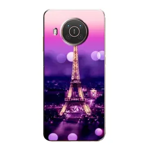 Чехол с Эйфелевой башней на Nokia X20 (Париж башня)