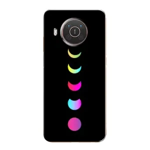 Чехол (ТПУ) с планетами на Nokia X20 (Полнолуние)