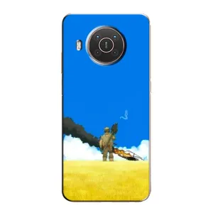 Чехлы на военную тематику для Nokia X20 (Попадание)