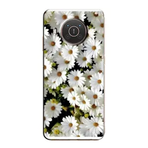 Чехол с ромашками на Nokia X20 (Рамка в ромашках)