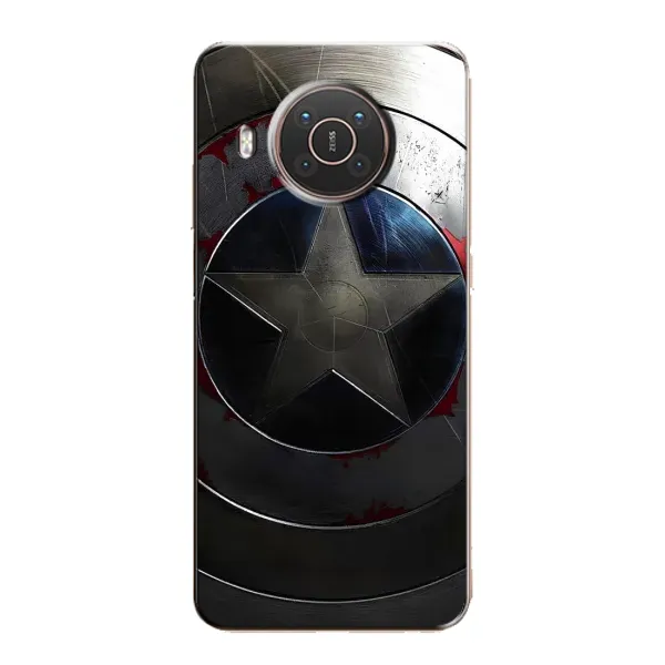 Чохол з малюнком «Ретро Щит Капітана» для Nokia X20 Чохол з малюнком «Ретро Щит Капітана» для Nokia X20