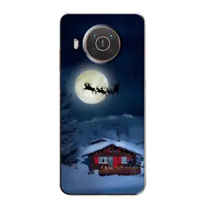 Чехол Санта Клаус для Nokia X20 (Санта)
