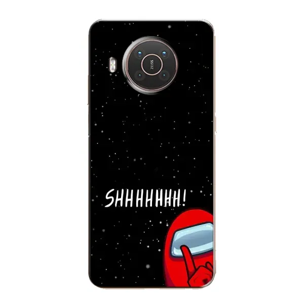 Чехол с рисунком «SHHHHH» для Nokia X20 Чехол с рисунком «SHHHHH» для Nokia X20