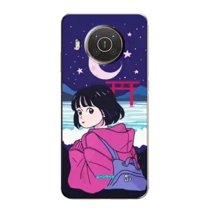 Чехол с персонажами АНИМЕ на Nokia X20 (Синобу Миякэ)