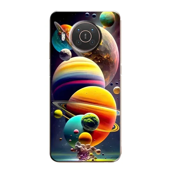 Чехол с рисунком «Солнечна система» для Nokia X20