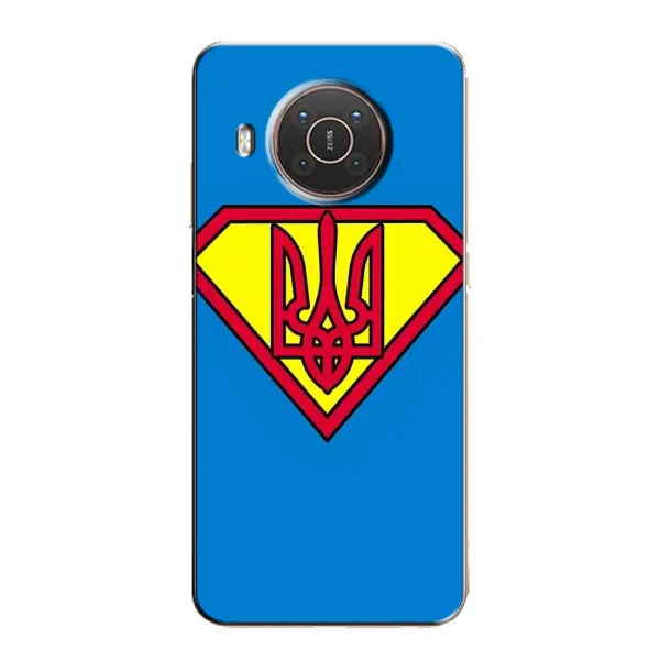 Чехол с рисунком «Super - Герб» для Nokia X20 Чехол с рисунком «Super - Герб» для Nokia X20
