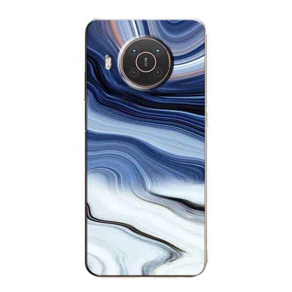 Чехол с рисунком «Светлый мрамор» для Nokia X20 Чехол с рисунком «Светлый мрамор» для Nokia X20