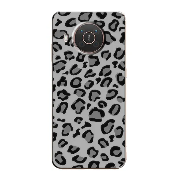 Чехол с рисунком «Темный леопрад» для Nokia X20 Чехол с рисунком «Темный леопрад» для Nokia X20