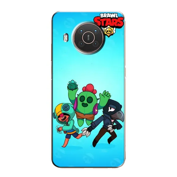 Чехол с рисунком «Трио» для Nokia X20 Чехол с рисунком «Трио» для Nokia X20