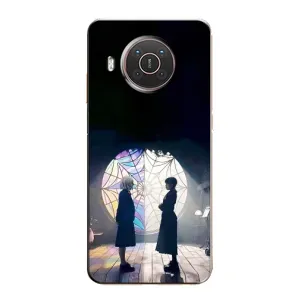Чехлы с принтом Уэнсдей на Nokia X20 (Уэнсдей и Энди)