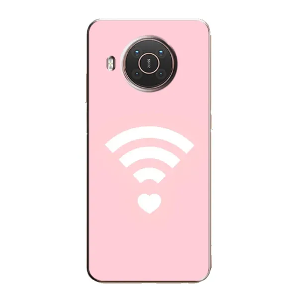 Чехол с рисунком «WiFi Love» для Nokia X20 Чехол с рисунком «WiFi Love» для Nokia X20