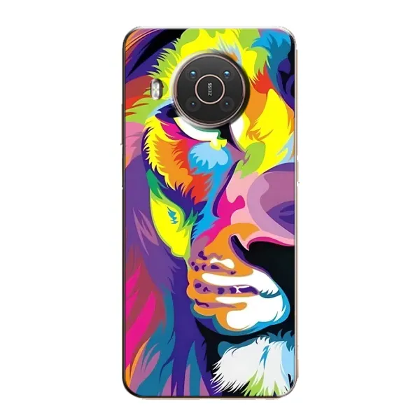 Чехол с рисунком «Яркий Лев» для Nokia X20 Чехол с рисунком «Яркий Лев» для Nokia X20