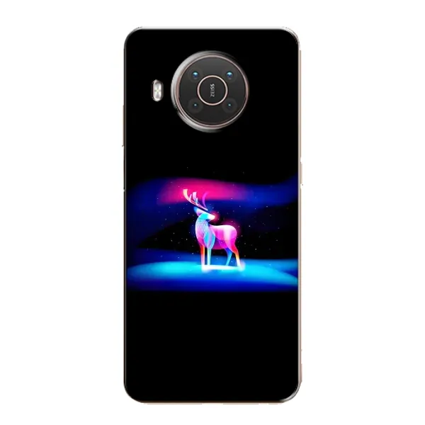 Чехол с рисунком «Яркий олень» для Nokia X20 Чехол с рисунком «Яркий олень» для Nokia X20