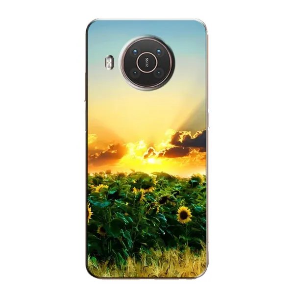Чехол с рисунком «Закат Солнца» для Nokia X20 Чехол с рисунком «Закат Солнца» для Nokia X20