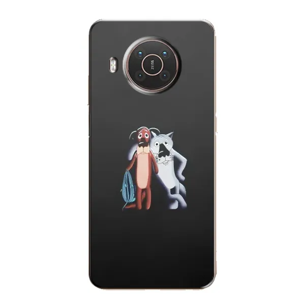 Чехол с рисунком «Шо, опять» для Nokia X20
