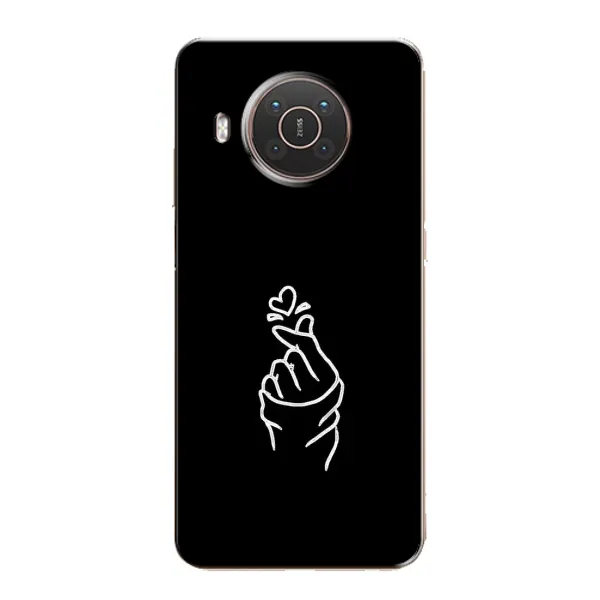 Чехол с рисунком «Знак Сердечка» для Nokia X20 Чехол с рисунком «Знак Сердечка» для Nokia X20