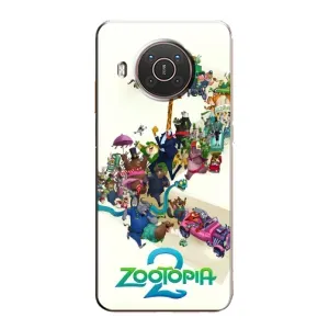 Силиконовый чехол с принтом Зоотрополіс для Nokia X20 (Зоотрополис логотип)