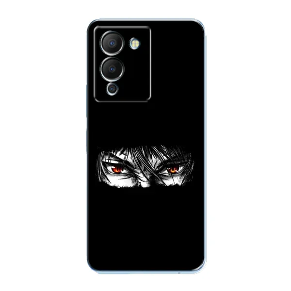 Чехол с рисунком «Аниме глаза» для Infinix Note 12 (G96)