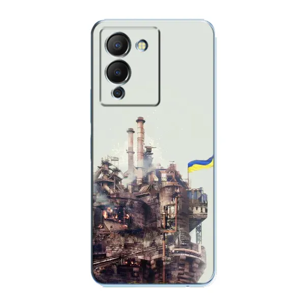 Чехол с рисунком «Азовсталь» для Infinix Note 12 (G96) Чехол с рисунком «Азовсталь» для Infinix Note 12 (G96)