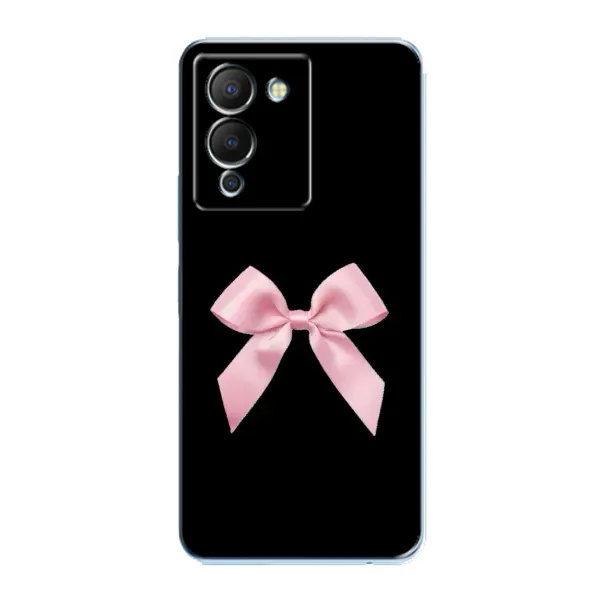 Чохол з малюнком «Бант на чорному» для Infinix Note 12 (G96) Чохол з малюнком «Бант на чорному» для Infinix Note 12 (G96)