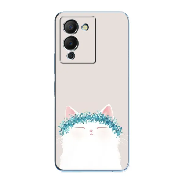 Чехол с рисунком «Белый котик» для Infinix Note 12 (G96) Чехол с рисунком «Белый котик» для Infinix Note 12 (G96)