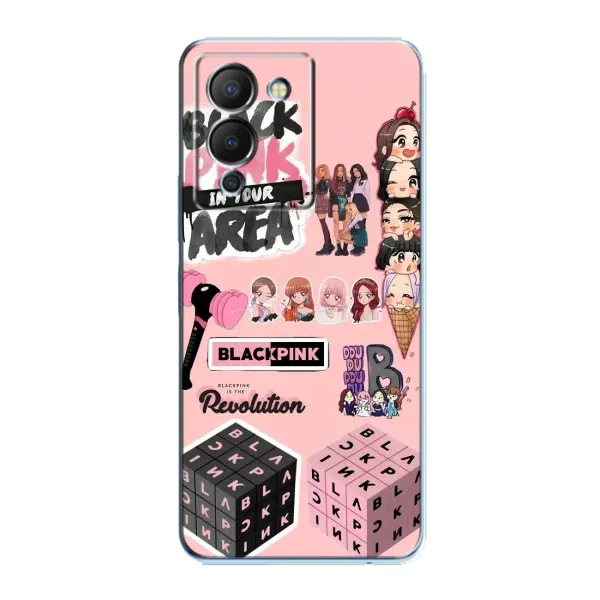 Чехол с рисунком «BLACK PINK коллаж» для Infinix Note 12 (G96) Чехол с рисунком «BLACK PINK коллаж» для Infinix Note 12 (G96)