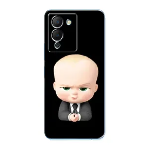 Мультяшный принт на Чехол для Инфиникс Ноут 12 (G96) (Бос)