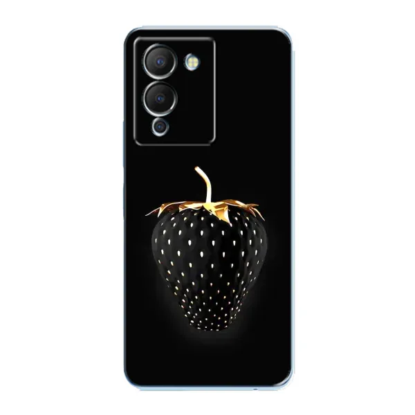 Чехол с рисунком «Чёрная клубника» для Infinix Note 12 (G96) Чехол с рисунком «Чёрная клубника» для Infinix Note 12 (G96)