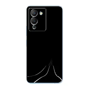 Чохол з картинками на чорному фоні для Infinix Note 12 (G96) (Дорога)