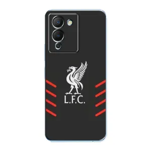 Силиконовые Чехлы принт Футбол на Infinix Note 12 (G96) (Эмблема Liverpool)