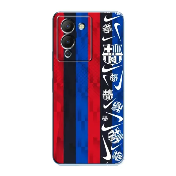 Чехол с рисунком «Фанат Барсы» для Infinix Note 12 (G96)