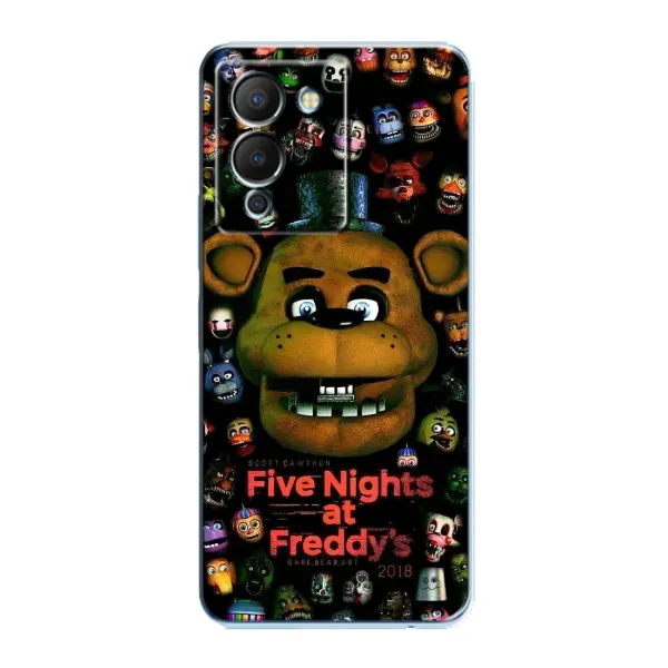 Чехол с рисунком «Freddy» для Infinix Note 12 (G96)