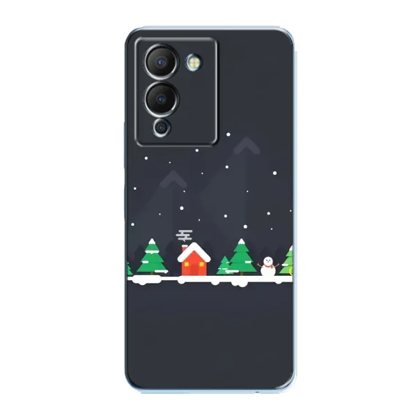 Чехол с рисунком «Город зимний» для Infinix Note 12 (G96) Чехол с рисунком «Город зимний» для Infinix Note 12 (G96)