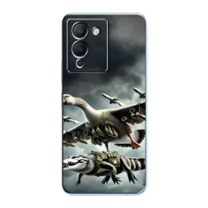 Чохол з мемами траралело тралала для Infinix Note 12 (G96) (Гусіні і крокоділо)